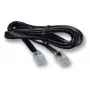 Signalinis kabelis EFB Elektronik K2402SW.3, 3 m, RJ-10 kištukas–kištukas, juodas