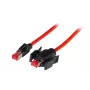 Tinklo kabelis EFB Elektronik K8670.1 Raudonas 1m Cat6a S/FTP