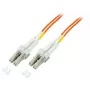 Skaidulinis optinis kabelis EFB Elektronik O0310.40 40 m LC Oranžinis