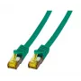 Tinklo kabelis EFB Elektronik MK7001.25GR RJ-45 Cat6a 25 m Žalias