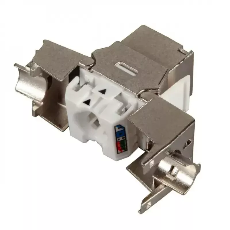 Keystone modulis EFB Elektronik E-20091, ekranuotas, Cat.6A, RJ-45