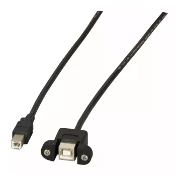 USB kabelis EFB Elektronik K5293SW.1,8V2 1,8 m USB 2.0 juodas