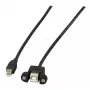 USB kabelis EFB Elektronik K5293SW.1,8V2 1,8 m USB 2.0 juodas