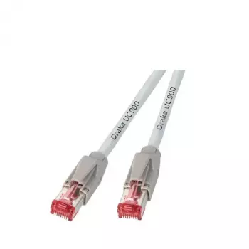 Tinklo kabelis EFB Elektronik RJ-45 50m Pilka Cat6a