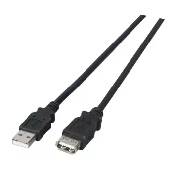 USB A – USB A laidas EFB Elektronik K5205.3 — USB 2.0, 3 m, juodas