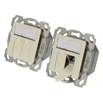 Kištukinis lizdas 2 x RJ-45 EFB Elektronik ET-25133.1V1