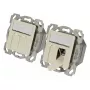 Sieninis RJ-45 lizdas 2x Cat6a EFB Elektronik ET-25130.1V1 baltas