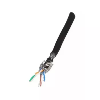 Tinklo kabelis EFB Elektronik MK7104.100B S/FTP Cat7 100m Juodas