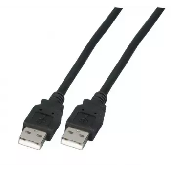 USB kabelis EFB Elektronik K5204.0,5 0,5 m USB 2.0 juodas