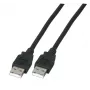 USB kabelis EFB Elektronik K5204.1 1m USB A juodas