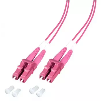 Skaidulinis optinis kabelis EFB Elektronik O0319.3-1.2 3 m 2x LC violetinis