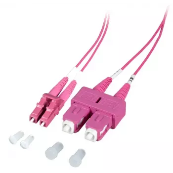 Skaidulinis optinis kabelis EFB Elektronik O0323.5-1.2 5 m 2x SC 2x LC