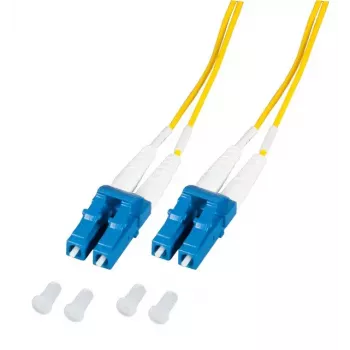 Skaidulinis optinis kabelis EFB Elektronik O0350.5-1.2 5 m 2x LC Geltonas