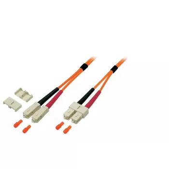 Skaidulinis optinis kabelis EFB Elektronik O6413.35 35 m SC Oranžinis