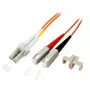 Skaidulinis optinis kabelis EFB Elektronik O0320.50 50 m LC SC Oranžinis