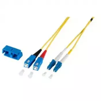 Skiemeninis šviesolaidinis kabelis EFB Elektronik O0360.35 35 m LC SC geltonas