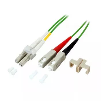 Skaidulinis šviesolaidis EFB Elektronik O0323.1OM5 1 m 2x SC 2x LC žalias
