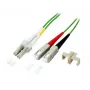 Skaidulinis optinis kabelis EFB Elektronik O0323.3OM5 3 m 2x SC 2x LC žalias