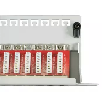 Patch Panel EFB Elektronik 37666.1M 24 prievadų, 1U, 19 colių, RJ-45, auksuoti kontaktai