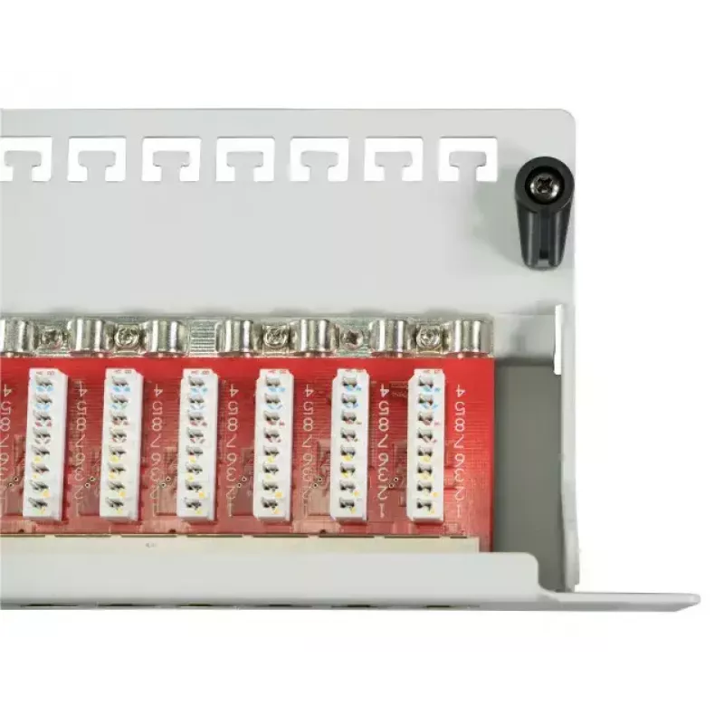 Patch Panel EFB Elektronik 37666.1M 24 prievadų, 1U, 19 colių, RJ-45, auksuoti kontaktai