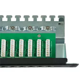Patch Panel EFB Elektronik 37667SW.1M 24 prievadų 1U juodas