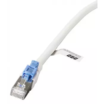 Tinklo kabelis EFB Elektronik K5539WS.5 Cat6a S/FTP (S‑STP) RJ‑45 — 5 m, paauksuoti kontaktai