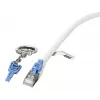 Tinklo kabelis EFB Elektronik K5539WS.5 Cat6a S/FTP (S‑STP) RJ‑45 — 5 m, paauksuoti kontaktai