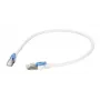 Tinklo kabelis EFB Elektronik K5539WS.5 Cat6a S/FTP (S‑STP) RJ‑45 — 5 m, paauksuoti kontaktai