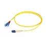 Skiemeninis šviesolaidinis kabelis EFB Elektronik O0360FT.15 – 15 m OS2, LC į SC, I-V(ZN) HH, 9 µm, pilnas dupleksas, geltonas