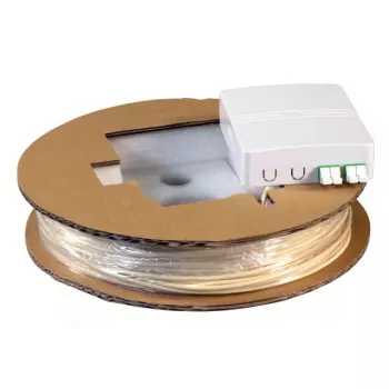 EFB Elektronik 53670.40 iš anksto sukomplektuota FTTX kompaktinė dėžutė, 2x LC/APC Duplex, G.657.A2, 40 m