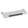 Patch Panel EFB Elektronik 37738.8 – 8 prievadų, Cat.6A, ekranuotas, 0,5U