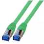 Tinklo kabelis EFB Elektronik K5525FGN.1,5 RJ-45 Cat6a 1,5 m žalias