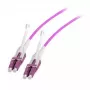 Skaidulinis optinis kabelis EFB Elektronik DJP-LCLCOM4-UNI-15 15 m LC violetinis