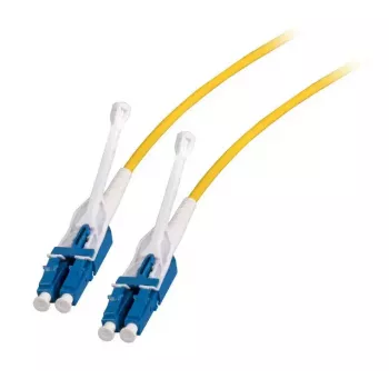 Skiemeninis šviesolaidinis kabelis EFB Elektronik DJP-LCLCOS2-UNI-1 — 1 m, G.657.A1, LC–LC, 9 µm, geltonas, pilnas dupleksas