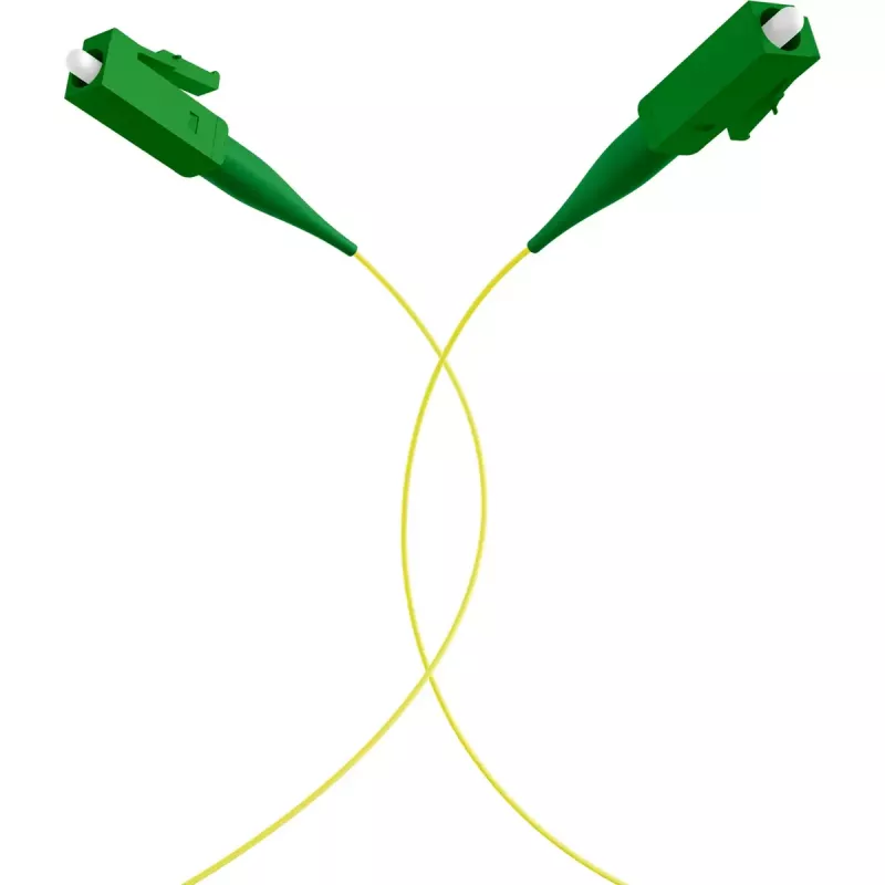 EFB Elektronik FTTH-PIGTAIL-LCA1 šviesolaidinis pigtail LC/APC 9/125 µm OS2 G.657A2, 2 m, geltonas