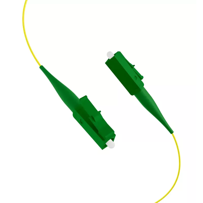 EFB Elektronik FTTH-PIGTAIL-LCA1 šviesolaidinis pigtail LC/APC 9/125 µm OS2 G.657A2, 2 m, geltonas