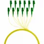 EFB Elektronik FTTH-PIGTAIL-LCA1 šviesolaidinis pigtail LC/APC 9/125 µm OS2 G.657A2, 2 m, geltonas
