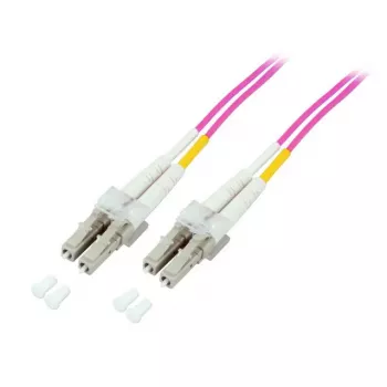 Skaidulinis optinis kabelis EFB Elektronik O0319.2 — OM4, 2 m, LC-LC, 50 µm, pilnas dupleksas, violetinis