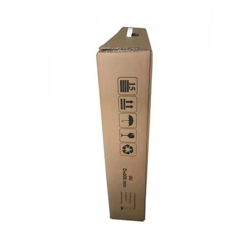 Sieninis stovo spintos korpusas EFB Elektronik WGB-1906TS.45 — 6U, maks. apkrova 80 kg, juodas