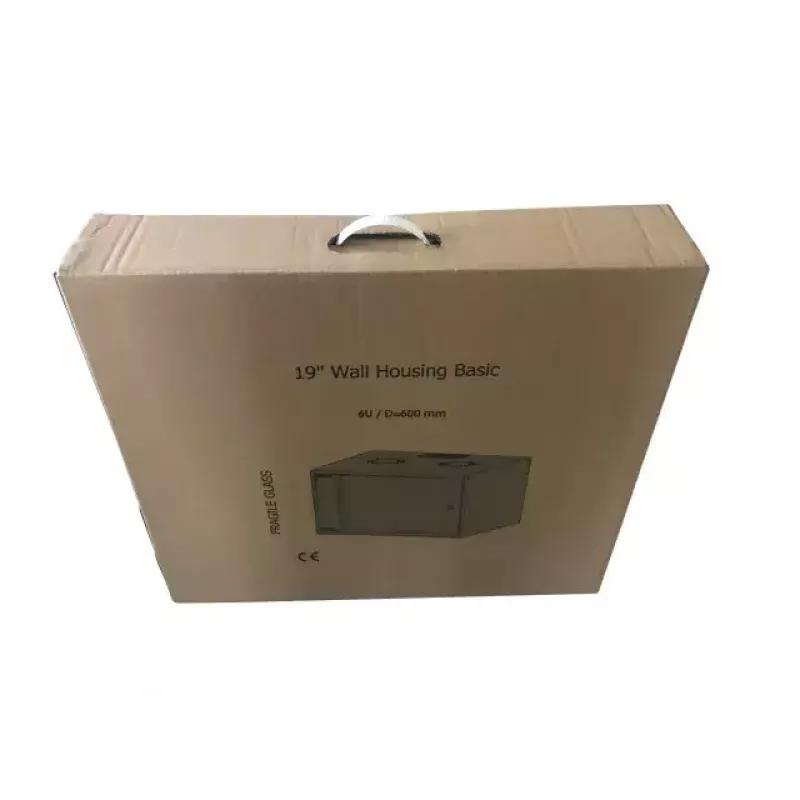 Sieninis stovo spintos korpusas EFB Elektronik WGB-1906TS.45 — 6U, maks. apkrova 80 kg, juodas