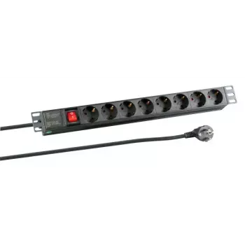 Maitinimo paskirstymo įrenginys EFB Elektronik EK622DE.2 1U 8x Schuko 16A 2m