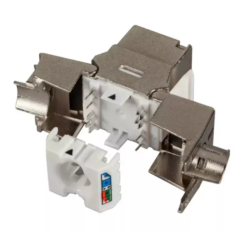 Keystone modulis EFB Elektronik E-20092 Flat Silver RJ-45