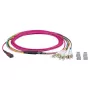 Skaidulinis optinis kabelis EFB Elektronik MTPF08LCOM4-5 5 m