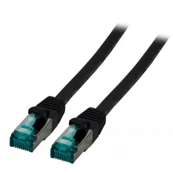 Tinklo kabelis EFB Elektronik MK6001.15B RJ-45 Cat6a 15 m Juoda
