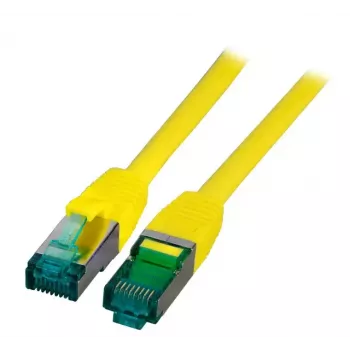 Tinklo kabelis EFB Elektronik MK6001.15Y RJ-45 Cat6a 15 m Geltonas