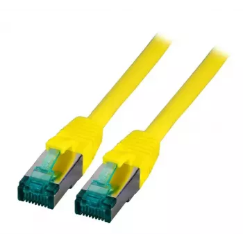 Tinklo kabelis EFB Elektronik MK6001.15Y RJ-45 Cat6a 15 m Geltonas
