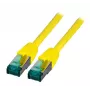 Tinklo kabelis EFB Elektronik MK6001.20Y RJ-45 Cat6a 20m geltonas