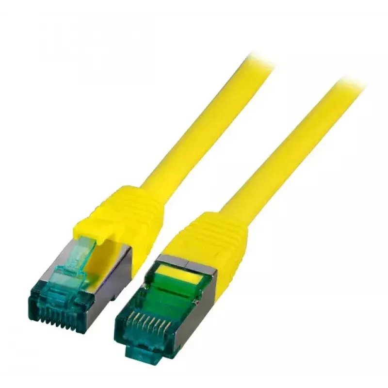 Tinklo kabelis EFB Elektronik MK6001.25Y RJ-45 Cat6a 25 m Geltonas