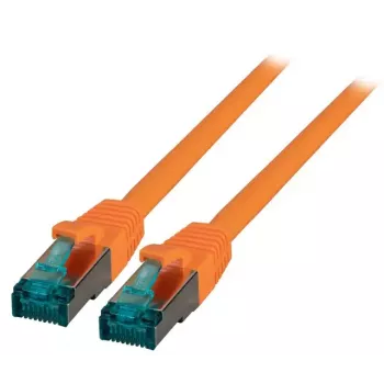 Tinklo kabelis EFB Elektronik MK6001.15O RJ-45 Cat6a 15 m Oranžinis