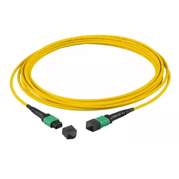 Skiemeninis šviesolaidinis kabelis EFB Elektronik MTPF12MTPFOS2-15-A MTP OS2 15 m geltonas